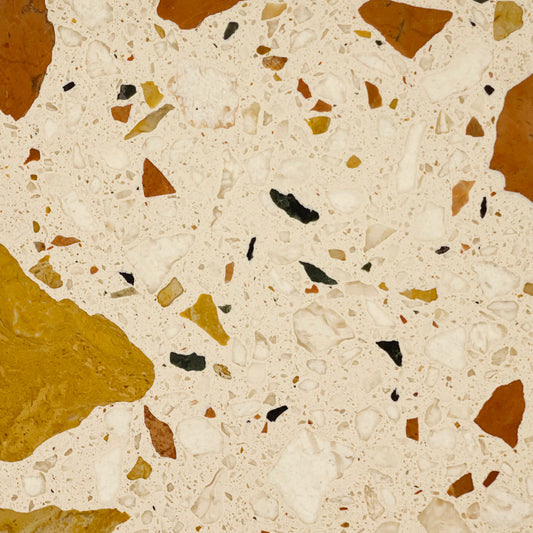 Mustard Seed Terrazzo - Mix Size Stone Grains