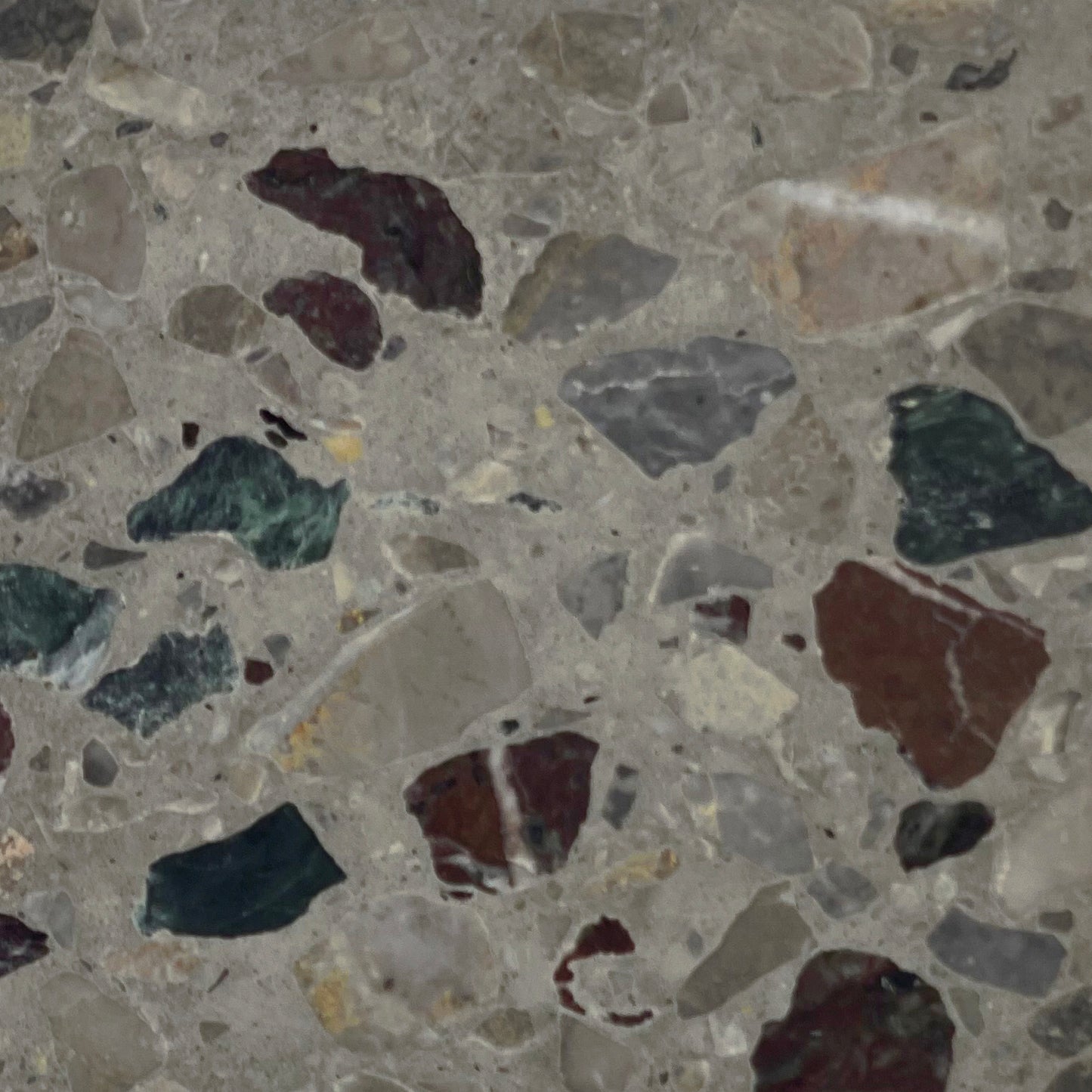 Vintage Grape Terrazzo - Mix Size Stone Grains