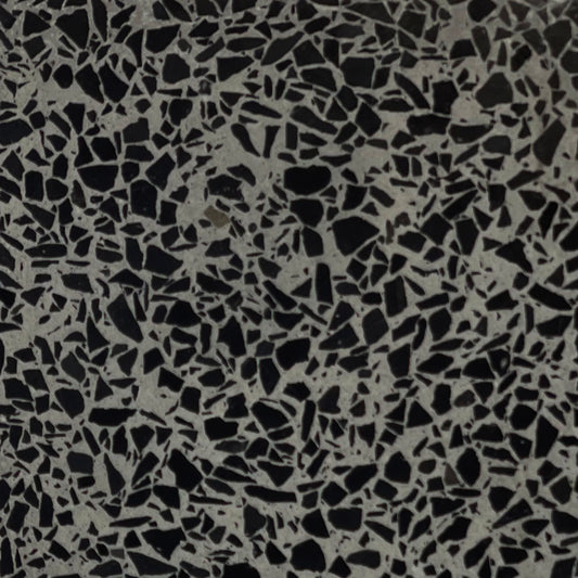 Slate Gray Terrazzo - Small Size Stone Grains