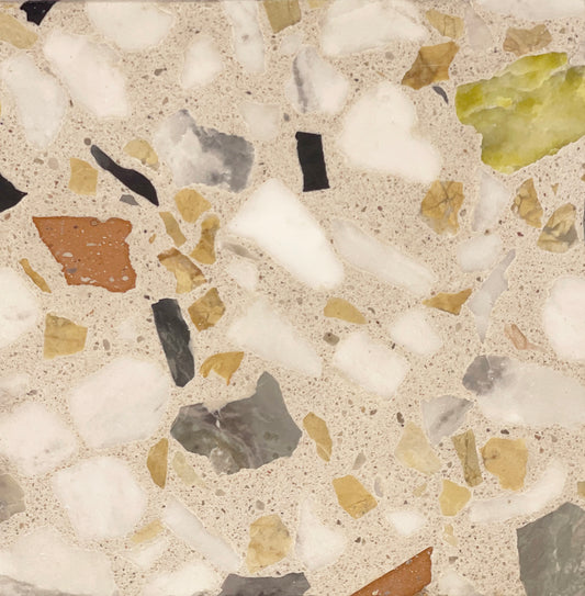 Desert Bloom Terrazzo - large Size Stone Grains