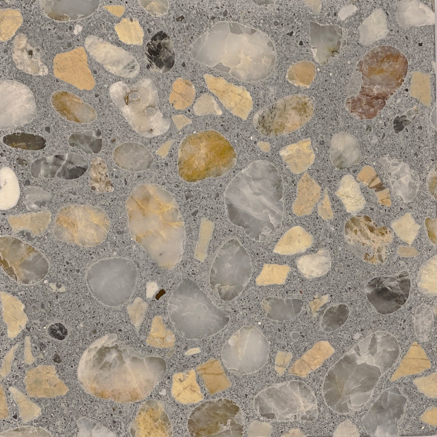 Tuolumne Meadows Terrazzo - Medium Size Stone Grains