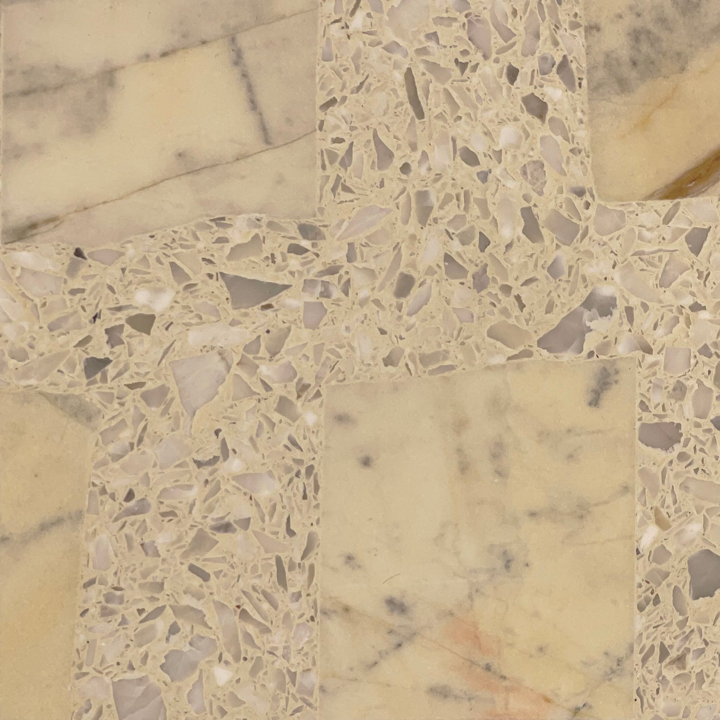 Feldspar Crystal Terrazzo - Large Size Stone Grains