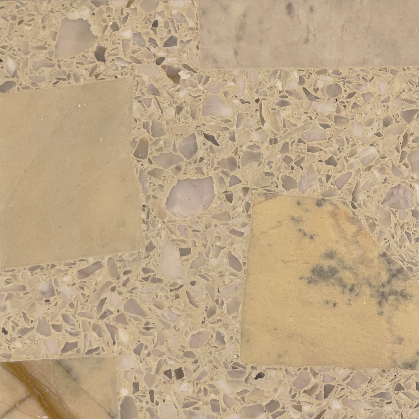 Feldspar Crystal Terrazzo - Large Size Stone Grains